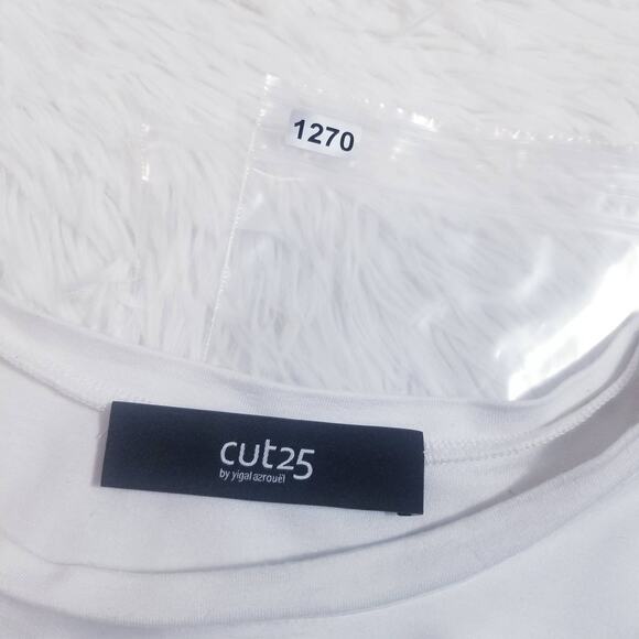 cut25 Yigal Azrouel Lambskin Sleeves Blouse - Picture 9 of 15